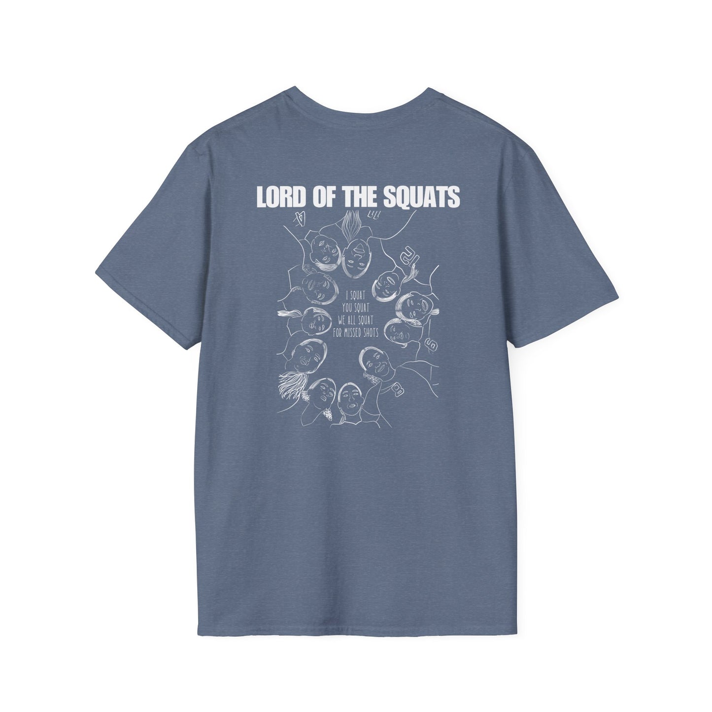 Lord of the Squats Softstyle T-Shirt | Unisex Funny Tee for Family Gatherings, Gift for Father's Day, Casual Wear, Anniversaries, Birthdays