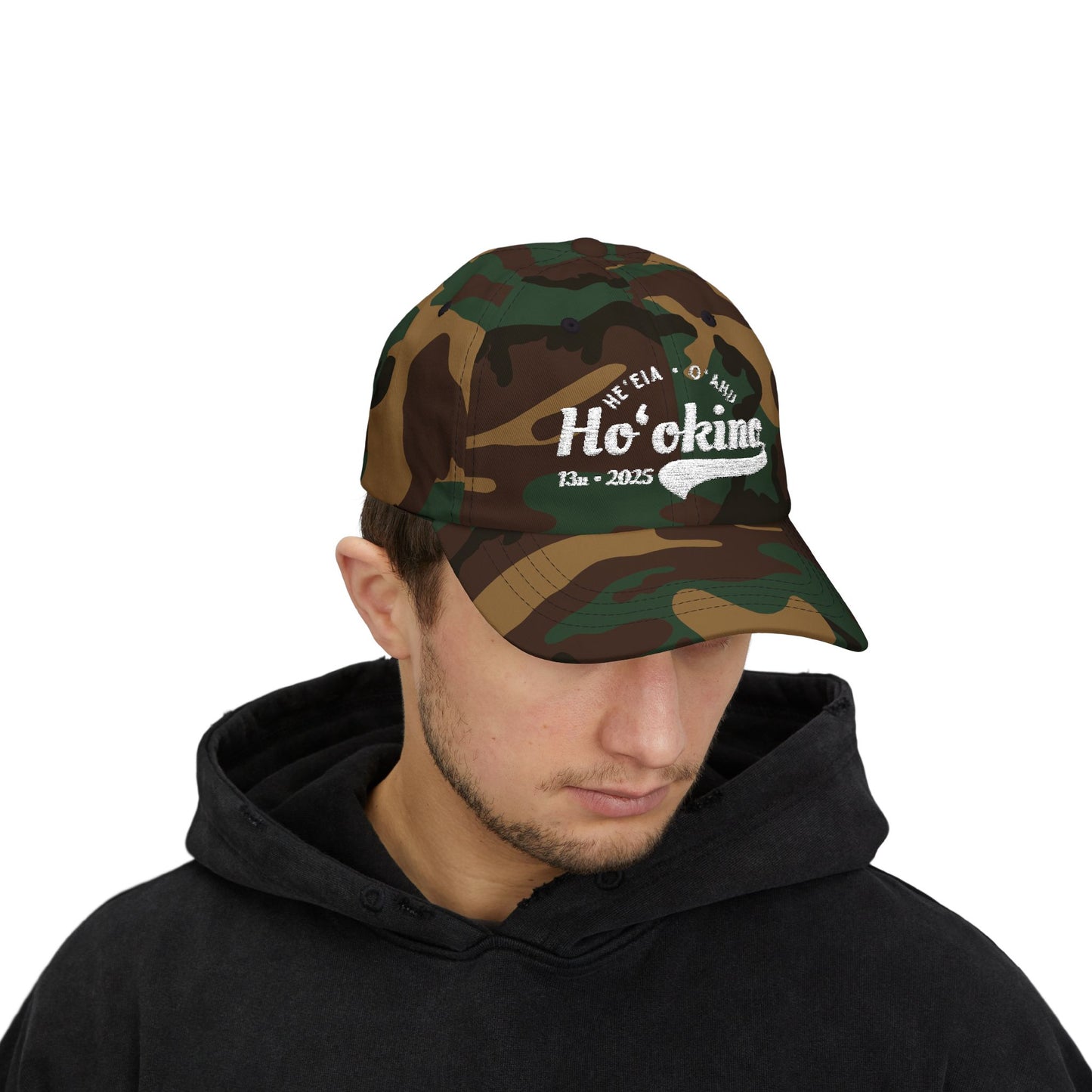 Classic Dad Cap with Vintage Hawaiian Inspiration, Relaxed Summer Vibes, Great for Father's Day, Beach Outings, Casual Style
