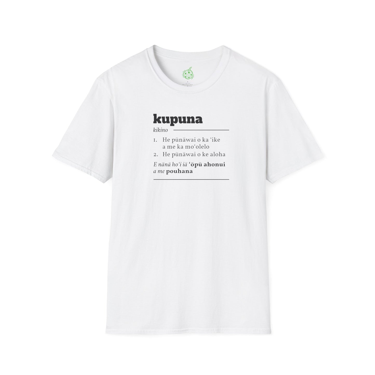 Kupuna unisex soft t-shirt