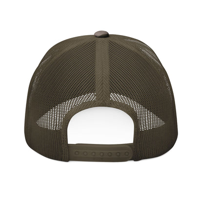 Stylish Camouflage Trucker Hat - Embroidered, Outdoor Cap, Gift for Hunters, Trendy Baseball Hat, Casual Wear, Unique Gift Idea