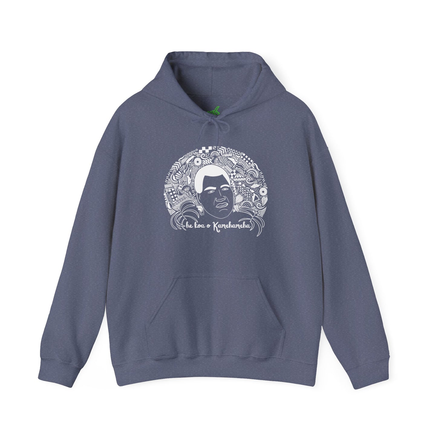 He Koa o Kamehameha unisex hooded sweatshirt