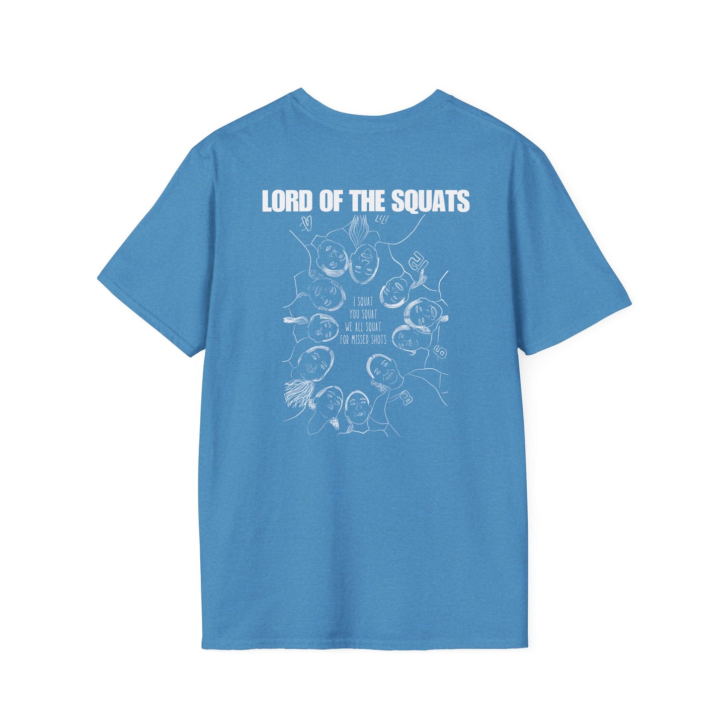 Lord of the Squats Softstyle T-Shirt | Unisex Funny Tee for Family Gatherings, Gift for Father's Day, Casual Wear, Anniversaries, Birthdays