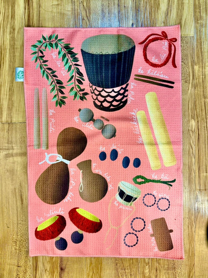Hula Kitchen Towel