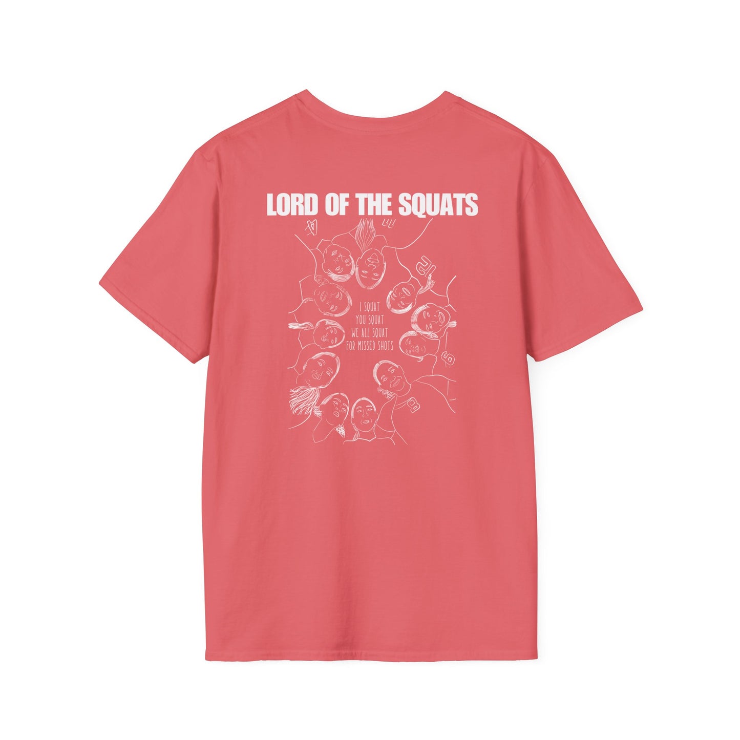 Lord of the Squats Softstyle T-Shirt | Unisex Funny Tee for Family Gatherings, Gift for Father's Day, Casual Wear, Anniversaries, Birthdays