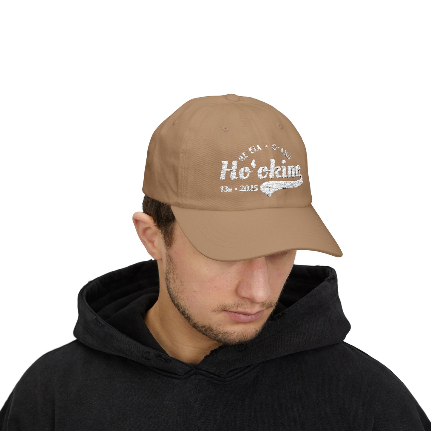 Classic Dad Cap with Vintage Hawaiian Inspiration, Relaxed Summer Vibes, Great for Father's Day, Beach Outings, Casual Style