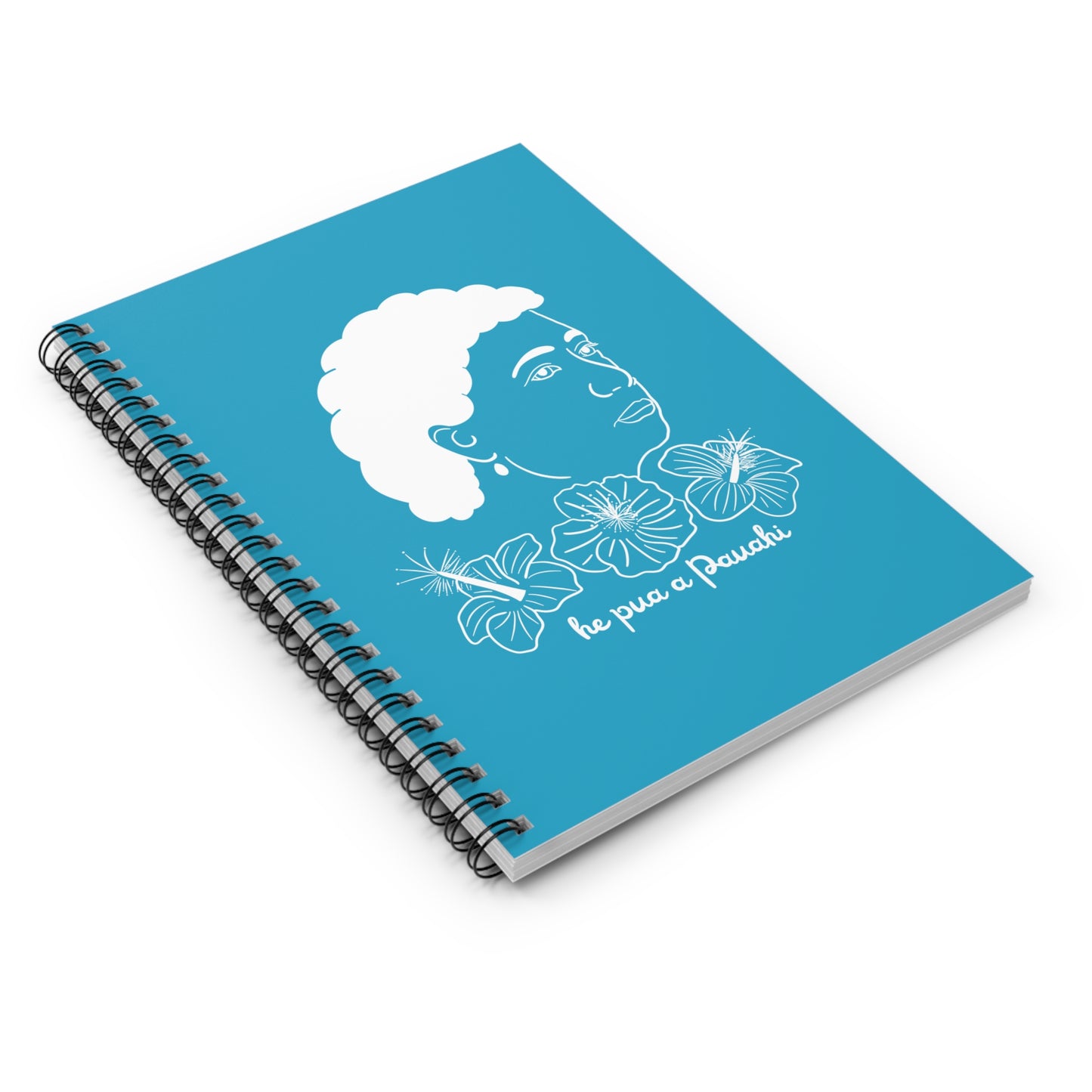 Pauahi spiral ruled notebook