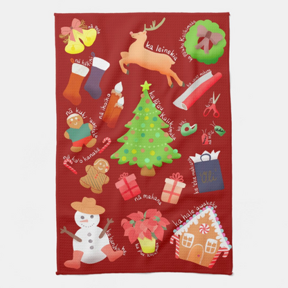 NEW! Kalikimaka/Christmas Kitchen Towel