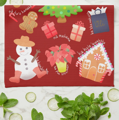 NEW! Kalikimaka/Christmas Kitchen Towel
