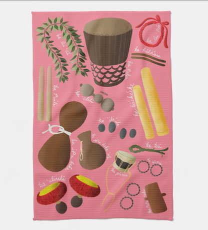 Hula Kitchen Towel