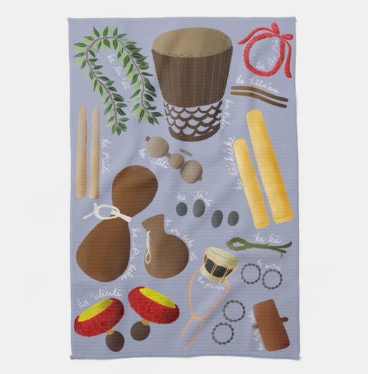 Hula Kitchen Towel