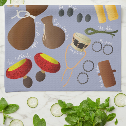 Hula Kitchen Towel
